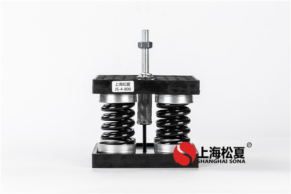 彈簧減震器解決了冷卻塔的振動問題。